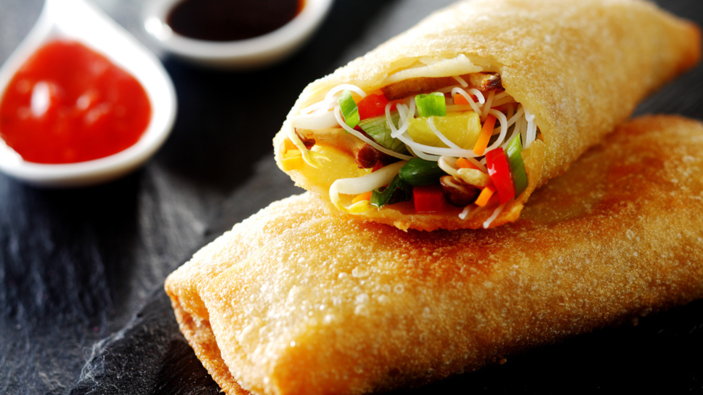 Spring Rolls without Oil
