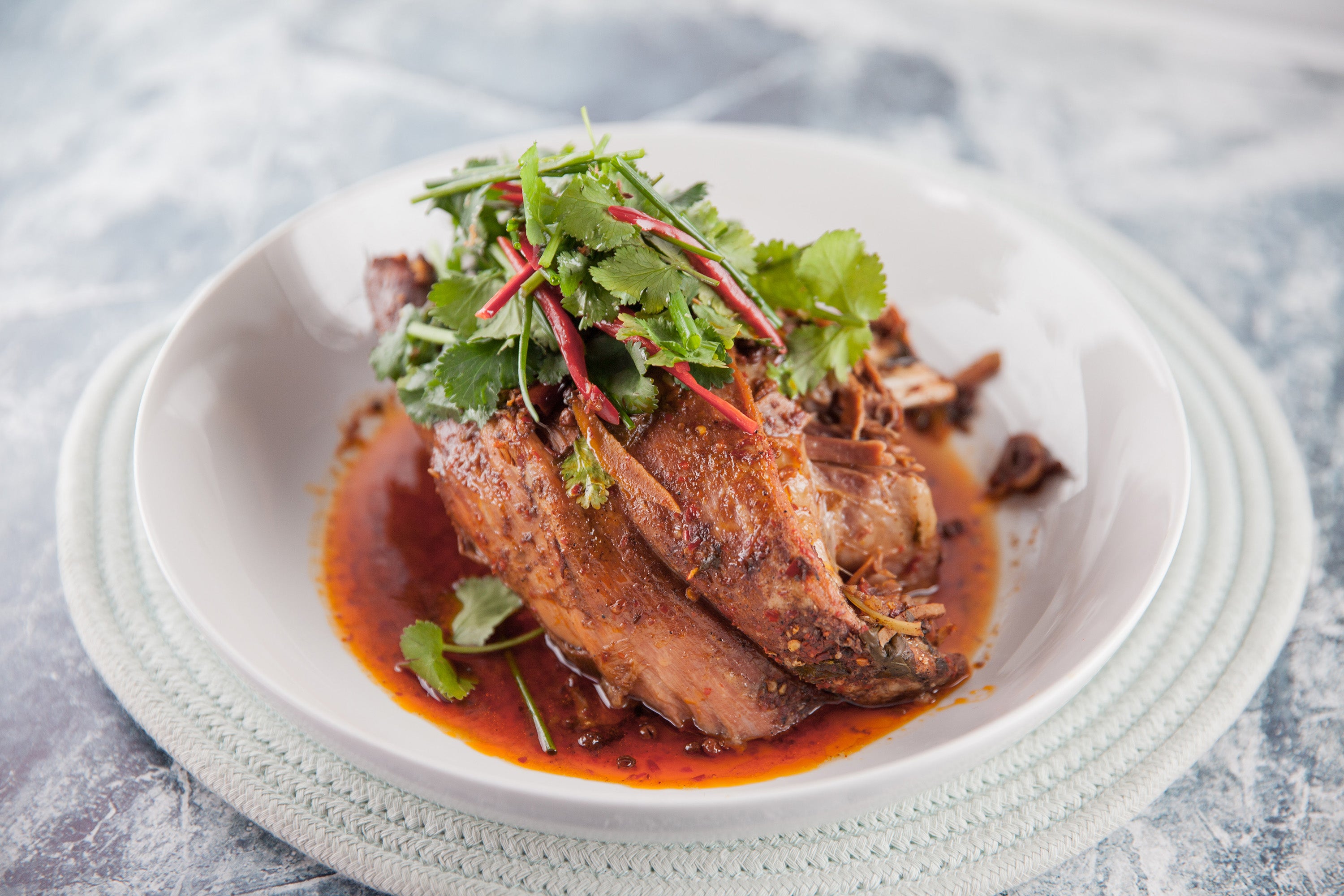 Slow Cooked Beef Ribs Sichuan Style