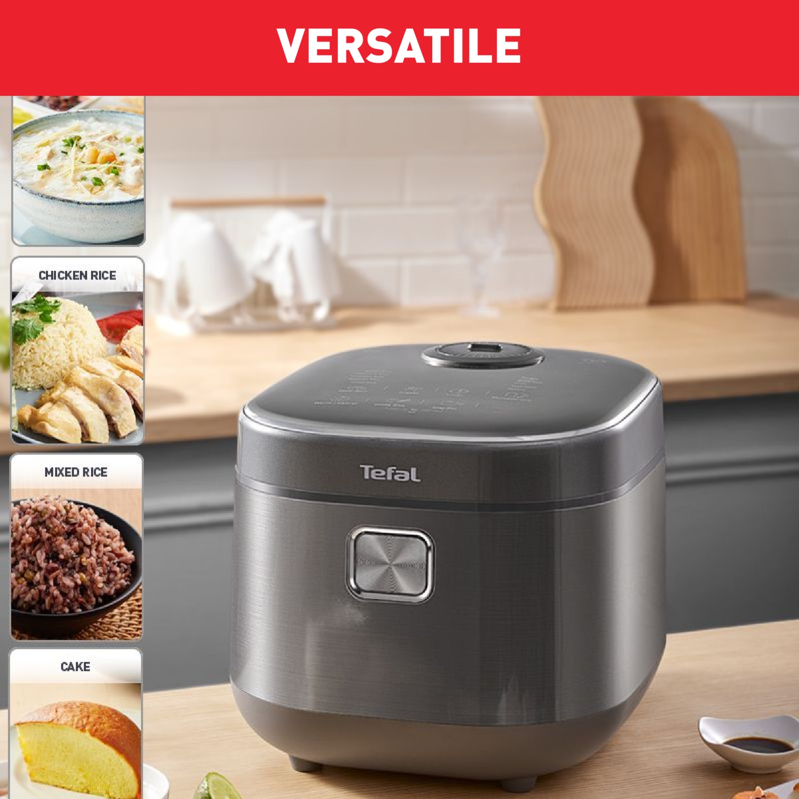 Tefal Induction Rice Master & Slow Cooker RK818