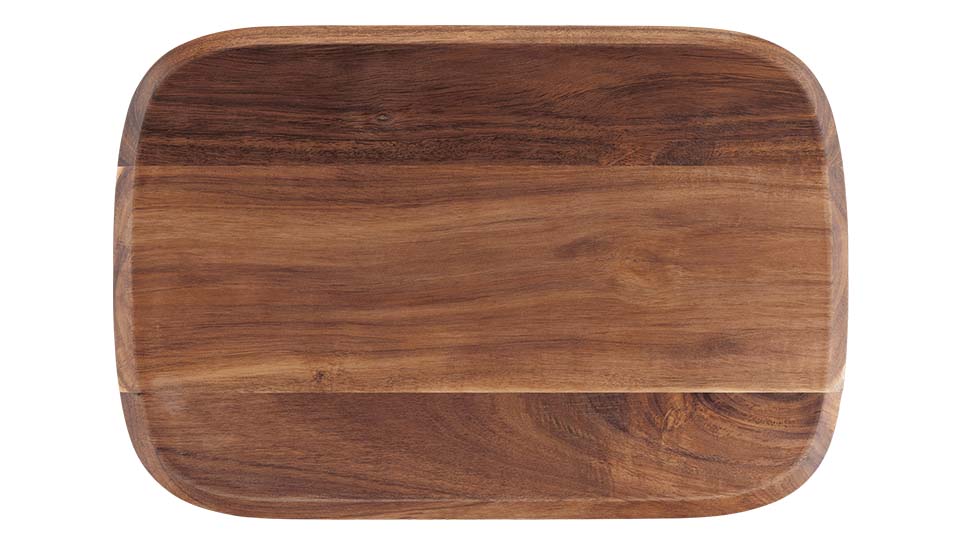 Jamie Oliver by Tefal Wooden Acacia Board - Medium (37.4 x 25 x 2.2cm)