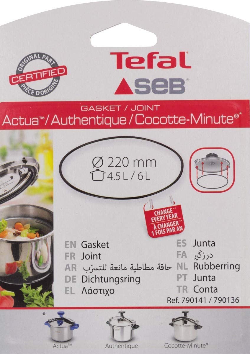 Tefal Pressure Cooker Replacement Part - Silicone/Seal - 790141